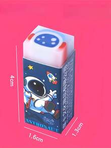 1 Piece/3 Pieces/5 Pieces Of Fun Jelly-Shaped Pencil Erasers, Convenient To Use, Suitable For Random Items In The Office, Parties, School Stationery, Erasers, Office Supplies, Pencils, Back-To-School Supplies, Back-To-School Season, Easter Back-To-School Supplies, Easter Gifts, Christmas, Halloween Must-Have Teacher Stationery, Gifts, Suitable For Graduation Season, Independence Day, Back-To-School Season, Soft Labels