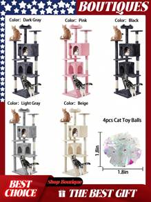 Tall Cat Tree, 80in Multi-Level Tower With Scratching Posts, Double Cat Caves, Perched Platforms, Dangling Balls, Kitten Pet Stand House, Cat Tree, Cat Tower, Cat Tree Tower, Cat Tower With Scratching Post, Cat Condo, Cat House, Cat Tree For Indoor Cats Large Adult, Cat Houses For Indoor Cats, Tall Cat Tree, Cat Towers, Cat Tower For Indoor Cats, Cat Beds & Furniture, Small Cat Tree, Cat Tower For Large Cats, Cat Trees For Indoor Cats, Large Cat Tree, Cat Post, Cat Tree Tall, Cat Tree Modern Cat Trees, Rascadores Para Gatos, Cat Climbing Tower, Cat Perch, Cat Stand, Cute Cat Tree, Cat Condos For Indoor Cats, Tall Cat Tower, Casa Para Gatos, Cat Tree Small, Cat Climbing, Cat Tree With Hammock, Cat Tree Cat Tower Condos, Torre Para Gatos, Cat Climber, Adult Cat Tree, Cat Tree Cat Trees With Scratching Posts, Cat Towers For Indoor Cats, Cat Tree With Scratching Post, Cat Tree For Large Cats, Cat Jungle Gym For Indoor Cats, Gimnasio Para