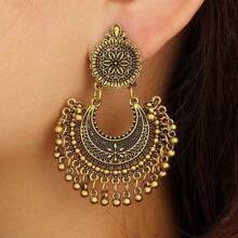 Nouvelles boucles d'oreilles bohémiennes à pompons pour femmes
