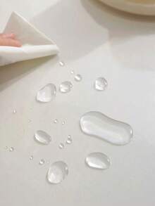 Soft Glass PVC Round Tablecloth Waterproof, Anti-Oil, Anti-Scalding, Wash-Free Round Table, Transparent Table Mat, Desktop, Household Tablecloth