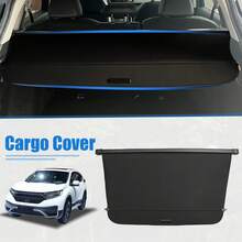 Retractable Cargo Cover For CRV Waterproof Non Slip SUV Rear Trunk Shielding Shade - Black CRV 2023 2024 - View 2