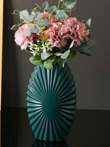 1 Pc Plastic Vase, Nordic Style Creative Flower Holder, Ideal Decor For Living Room TV Cabinet, Home Desk. Suitable For Potted Plants, Fresh Flowers, Dried Flowers And Floral Arrangement. Perfect Accessory For Weddings, Parties, Office Desks And Computer Desks. Can Be Paired With Artificial Flowers And Vases To Meet Various Decoration Needs, Birthday Or Graduation Gifts,Halloween Decor Home Decor Halloween Decor Fall Decor Room Decor