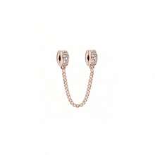 1 件幸运符夹扣珠定位扣吊坠球适合欧美手链女士珠宝 - 安全鏈 - 查看 3