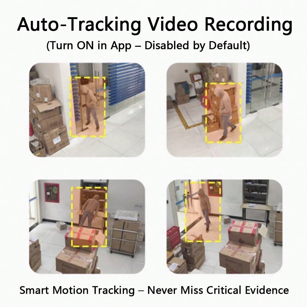 1 كاميرا أمان لاسلكية بدقة عالية 2K، تعمل على شبكا...