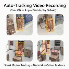 1 台摄像机安全 5G 无线 Wifi 2K 高清无线安全 WIFI 摄像机、AI 智能人体跟踪和运动检测、2.4G/5G 报警推送、视频监控、智能家居安全摄像机 PTZ 摄像机室内外双向音频安全、婴儿/宠物/家庭/办公室监视器 - 白色 - 查看 8