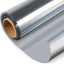 Multi-Size One Way Privacy Window Film, Daytime Privacy Sun Blocking Anti UV Reflective Window Film Heat Control Self Adhesive Window Tint Film For Home And Office, Silver - Multicolor - View 11