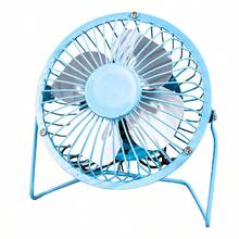 Ventilador metálico de conexión USB chico - Azul - Ver 2