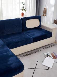 1pc Velvet Sofa Cover Classic Style Sofa Protector/1/2/3/4 Seater Sofa Cover/High Elastic Comfort Cushion Cover Suitable For Living Room Bedroom Hotel Home Decoration.