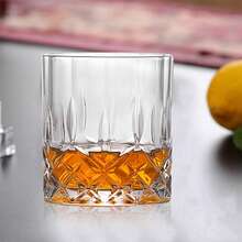 250ml Crystal Glass Cup, 1pc & 2pcs Set Scotch Whisky, Cocktail, Brandy, Rum Glass, Suitable For Family Gathering, Party, Bar, Hotel Restaurant Catering, Microwave & Freezer Friendly (-18°C To 220°C) - Clear - View 6