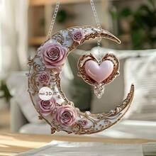 Decorative Hanging Ornaments - Pink - View 5