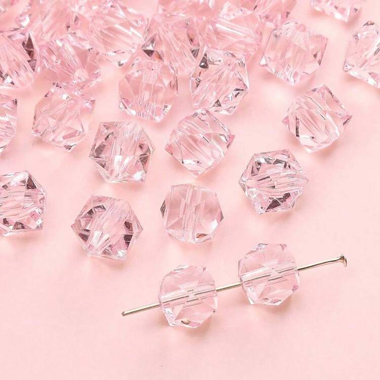 Cuentas redondas y cuadradas de 10 mm para hacer joyas DIY, cuentas para proyectos manuales diarios, cuentas iniciales, pulseras, collares, cadenas decorativas, kit de joyería para hacer pulseras de la amistad, cadena de teléfono con cuentas redondas (Aproximadamente 36 a 42 piezas) - Multicolor - Añade 10