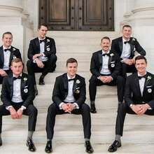 Bachelor Party Buttons Pins Set - Black Gold Groom Button, White Black Best Man Button And Team Groom Button Pins For Bachelor Party Supplies, Decorations, Ideas, Gifts, Jokes And Favors - Multicolor - View 9