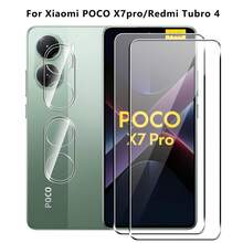 【2+2 片装】9H 硬度防刮钢化玻璃屏幕保护膜，适用于小米 14T Pro/14T、POCO F8 Ultra/F8 Pro、13/13T/14C、POCO X7 Pro、POCO M7 Pro、15、红米 Note 14 4G、红米 Note 14 5G、红米 15 5G、红米 15C 4G、15T/15T Pro - 無色 - 查看 21