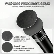 无绳电动脚锉，可充电手持式脚部老茧去除器，配有 10 块砂纸，多功能个人脚部磨光机，适用于家庭和美甲沙龙的便携式修脚工具，男女通用足部护理工具