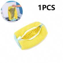 1/2PCS Shoe Washing Machine Bag , Laundry Shoe Cleaning Bag For Washer And Dryer, Reusable Laundry Bags Mesh Wash Bags For Adults And Kid's Shoes,Our Shoe Washing Machine Bag,360° Shoe Washing Machine Bag - Anti-Deformation, Machine Washable, Air-Dryable, Protective Laundry Bag Lined With Thick Fleece, Perfect For Sneakers And Casual Shoes,