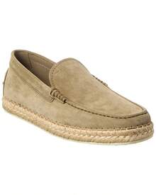 TOD's Suede Espadrille - màu nâu - Xem 2