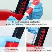 1pc Road Bike/Mountain Bike Carbon Fiber Anti-Slip Seat Post Lubricant, Anti-Slip Grease