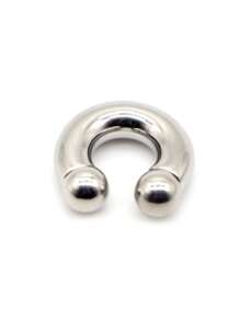 1 Peça Piercing de Septo/Expansor de Orelha Interno com Rosca, Formato de Bola com Picos, Material Aço Inoxidável, Tamanho Grande de 3mm a 10mm