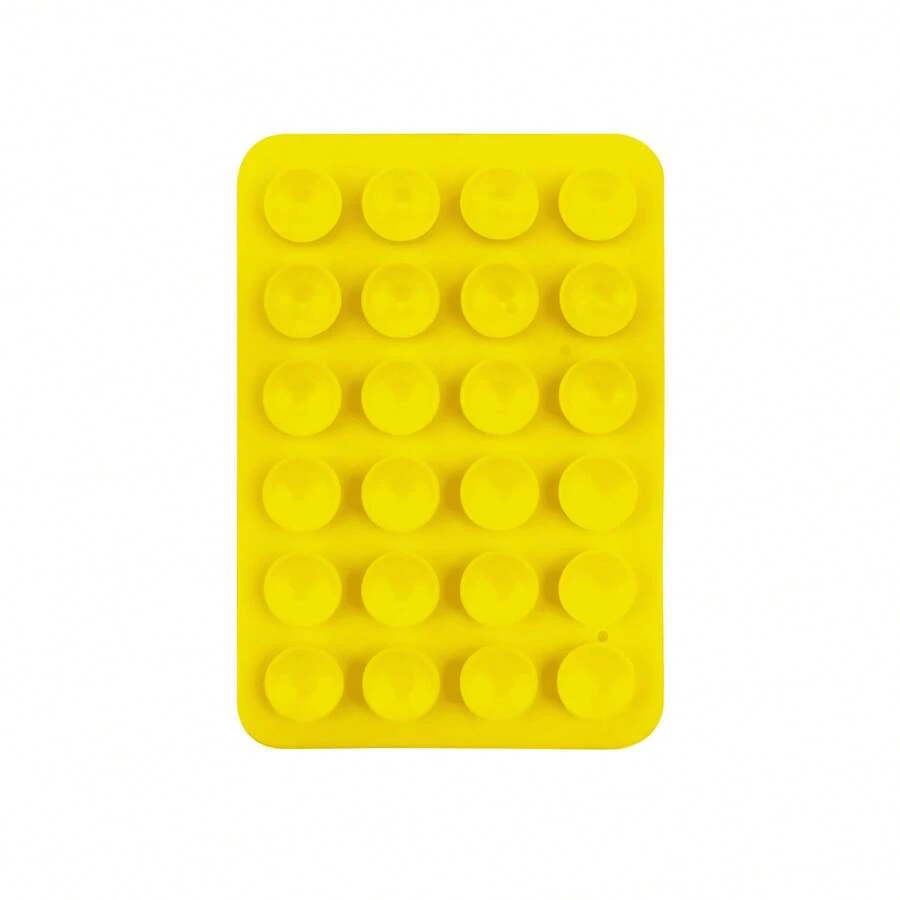 Popular Silicone Phone Holder With Non-Slip Suction Cup Portable Phone Stand - Yellow - View 1