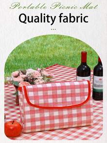 1件装户外便携式可折叠加厚防水防潮垫，大号加厚防水防沙垫，可折叠防水野餐垫，适用于户外、露营、毕业季与家人朋友野餐