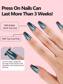 150pcs Acrylic Short Square Cat-Eye Push-On False Nails, 5 Colors Of Fashionable Cat-Eye Design False Nails Set, Suitable For Women And Girls, Nail Salons To Use False Nail Decoration