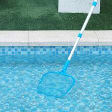 NetHong Swimming Pool Skimmer Net,Leaf Cleaner,Rake Pond Net With Telescopic Alu Pole UK - Blue - View 10