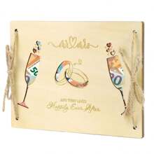 Suport de bani din lemn pentru cadouri de dragoste, card de dorințe în numerar LOVE, pandantiv ornament pentru decorarea casei, pentru familie dragă, decorare nuntă, cadou de ziua mamei, cadou de ziua tatălui, cadou de aniversare, plin de dragoste