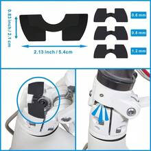8.5-Inch Electric Scooter Front & Rear Bracket Kit, Suitable For M365/1S/Pro Scooter. Includes ABS Mudguard, Taillight, Screws, Hooks, Shock Absorber And Tool Kit, Replacement Parts For Scooter Models - Black - View 5