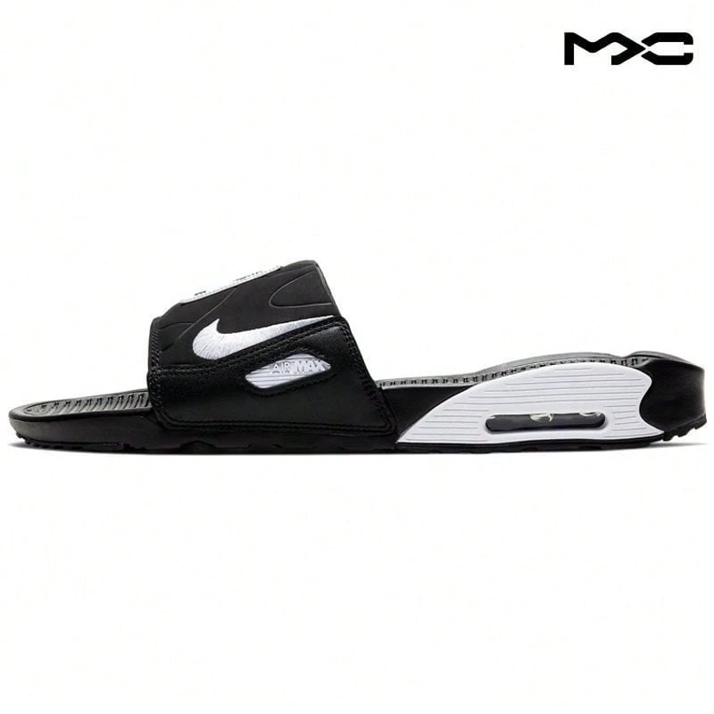 Air Max 90 Slide 'Black' White Sneakers Men BQ4635-002 - 彩色 - 查看 1