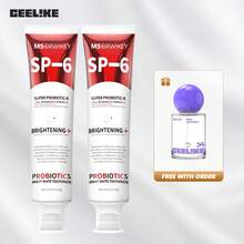 MSDRWIKEY Ceelike Oral Spray Probiotic Toothpaste Set, Freshens Breath And Gives You A More Confident Smile. - Màu đỏ bạc hà + Màu tím bạc hà - Xem 9
