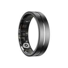Anillo inteligente para mujeres - Rastreador de fitness. Anillo inteligente de acero inoxidable compatible con sistemas Android e iOS, con función de fotografía por gestos, ultra bajo consumo de energía y resistente al agua IP68 para uso diario.