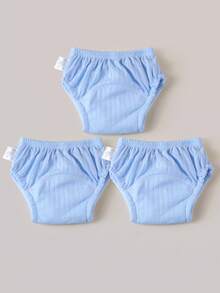 3/4 pezzi Pannolini di addestramento per neonati, pantaloncini di addestramento estivi lavabili e leggeri per bambini e bambine, pannolini di stoffa riutilizzabili, biancheria intima per pannolini morbida e traspirante, adatta per l'addestramento alla toilette, attività all'aperto, articoli essenziali per neonati