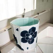 Folding Bathtub SPA Adult Portable Hot Tub Easy Storage - SHIPPING IN 24H - 白色 - 查看 3
