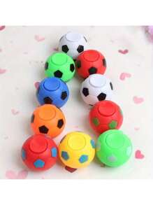 15 pièces/30 pièces Mini toupies Fidget Ballon de football, cadeaux de fête de qualité pour les sports de football, jouets sensoriels pour les doigts, prix de carnaval, trésors de classe, cadeaux d'anniversaire en vrac pour les étudiants (couleur aléatoire)