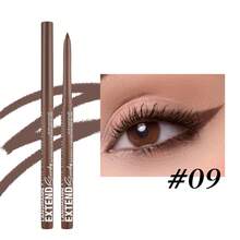 1pc Matte Shimmer Eyeliner Pencil, Twist-Up Waterproof Long-Lasting Smooth Eye Liner Pen