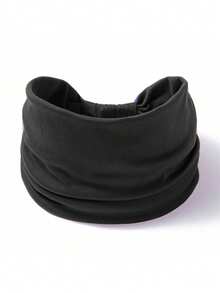 3 piezas Diadema de pelo sólida casual, diadema de gimnasio tipo turbante, diadema deportiva, accesorios para el cabello de otoño e invierno para mujer para vacaciones, pañuelo elegante para mujer, bandanas suaves - Morado - Ver 23