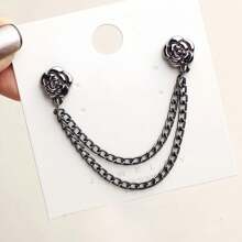 2pcs Elegant Pairs Of Trousers And Magnetic Cuffs, Adjustable, Detachable And Durable Alloy Material, Leg Fasteners, Rolled-Up Leg Fasteners And Collar Fasteners, Seamless Magnetic Fasteners For The Hem Of Short T-Shirts, Fashionable Outdoor Accessories For Both Men And Women