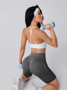 1pc Yoga Tight Outdoor Running Shorts