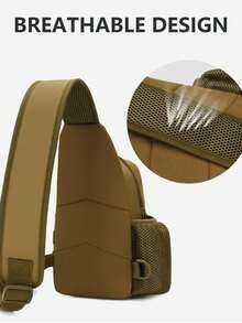 Túi đeo ngực thể thao ngoài trời bằng nylon dành cho nam, Túi đeo hông đa chức năng, Túi đeo chéo dung tích lớn, Túi đeo vai nhẹ, Túi du lịch nhiều ngăn, Túi đựng điện thoại di động tiện lợi, Dành cho học sinh, Trung học cơ sở, Trung học phổ thông, Khuôn viên trường, Kỳ nghỉ du lịch, Chuyến công tác, Đi làm hàng ngày, Mua sắm, Văn phòng, Hẹn hò, Ngoài trời, Thể dục, Chạy bộ, Đạp xe, Tập thể dục, Đi bộ đường dài và cắm trại, Quà tặng sinh nhật, Quà tặng ngày lễ - màu đen - Xem 8