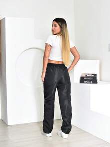 Tactel Women's Premium Gym Street Modal 3-Pocket Pants - Black - View 3