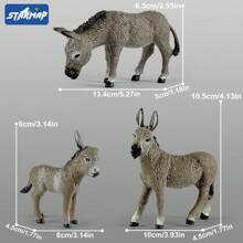 North American Forest Animal Figurines Educational Toy Cake Toppers,Realistic Jungle Animal Set, Christmas Birthday Gift For Kids Toddlers, Includes Elephant,Camel,Giraffe,Tiger Lion,Panda,Bear,Deer,Hippo,Rhino,Raccoon,Lynx,Wolf,Eagle,Beaver, Rabbit,Beaver,Bald Eagle, And More