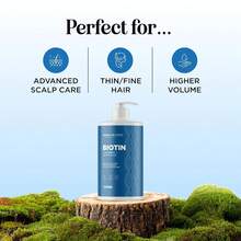 Rosemary And Biotin Shampoo For Thinning Hair - Vegan Volumizing Shampoo For Fine Hair With B Vitamins Argan Oil &Amp; Tea Tree Essential Oil - Paraben Silicone And Sulfate Free Vegan Formula (8 Fl Oz) - 25.00 Fl Oz (Pack Of 1) - View 2