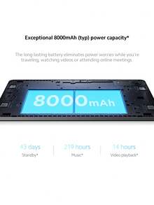 Xiaomi Redmi Pad SE Versión Global 8GB+256GB Plataforma móvil Snapdragon 680 Pantalla FHD+ de 11 pulgadas con resolución de 1920 x 1200 8000mAh - Gris - Ver 3