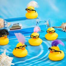 10/20 Pcs Yellow Mini Rubber Duck Bath Toys, Cute & Fun Bathtub Toys, Great Gift For Boys And Girls