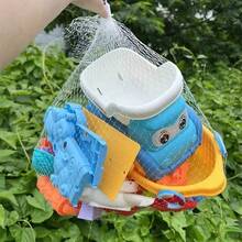 20pcs Beach Toys Set, Beach Car, Sand Digging Toys, Beach Bucket, Shovel, Beach Game Tools, Suitable Summer Beach Gift For Kids, Random Color - Multicolor - View 10