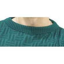 Men's Sweater Blouse Knit Long Sleeve Winter 3D - Verde - Ver 2