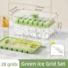 1 件夏季冰模冰格，大容量冰块储存盒，家用制冰工具 - 彩色 - 查看 6