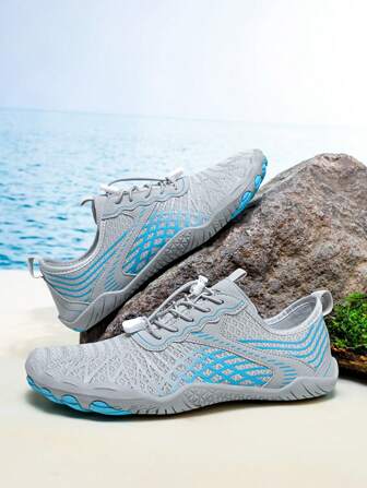 Scarpe da acqua, scarpe da spiaggia, scarpe da nuoto, scarpe da spiaggia a piedi nudi larghe, uomo donna, per sport acquatici, asciugatura rapida, senza suola, per barca, pesca, immersione, surf, in gomma