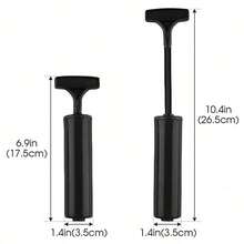 Mini pompa ad aria per palloni gonfiabili, mini pompa manuale per gonfiare palloni da calcio, pallavolo, basket e anelli da nuoto, ago per palloni gonfiabili, pompa multi-uso portatile e manuale, facile da usare per biciclette, palloni da calcio, palloni da basket, anelli da spiaggia e accessori da spiaggia, galleggianti da piscina - nero - Visualizzare 13