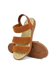 Women's Sandal Elastic Orthopedic Spur Soft Massaging Easy Fit Summer